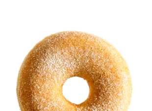 Donut Roulé au Sucre Donuts Café Lomé