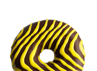 Élégance Givrée Citron Donuts Café Lomé