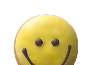 Mr Happy Crème Vanille Banane Donuts Café Lomé