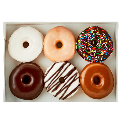 Boîte de 6 Donuts Donuts Café Lomé