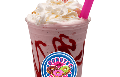 Milkshake Fraise Donuts Café Lomé