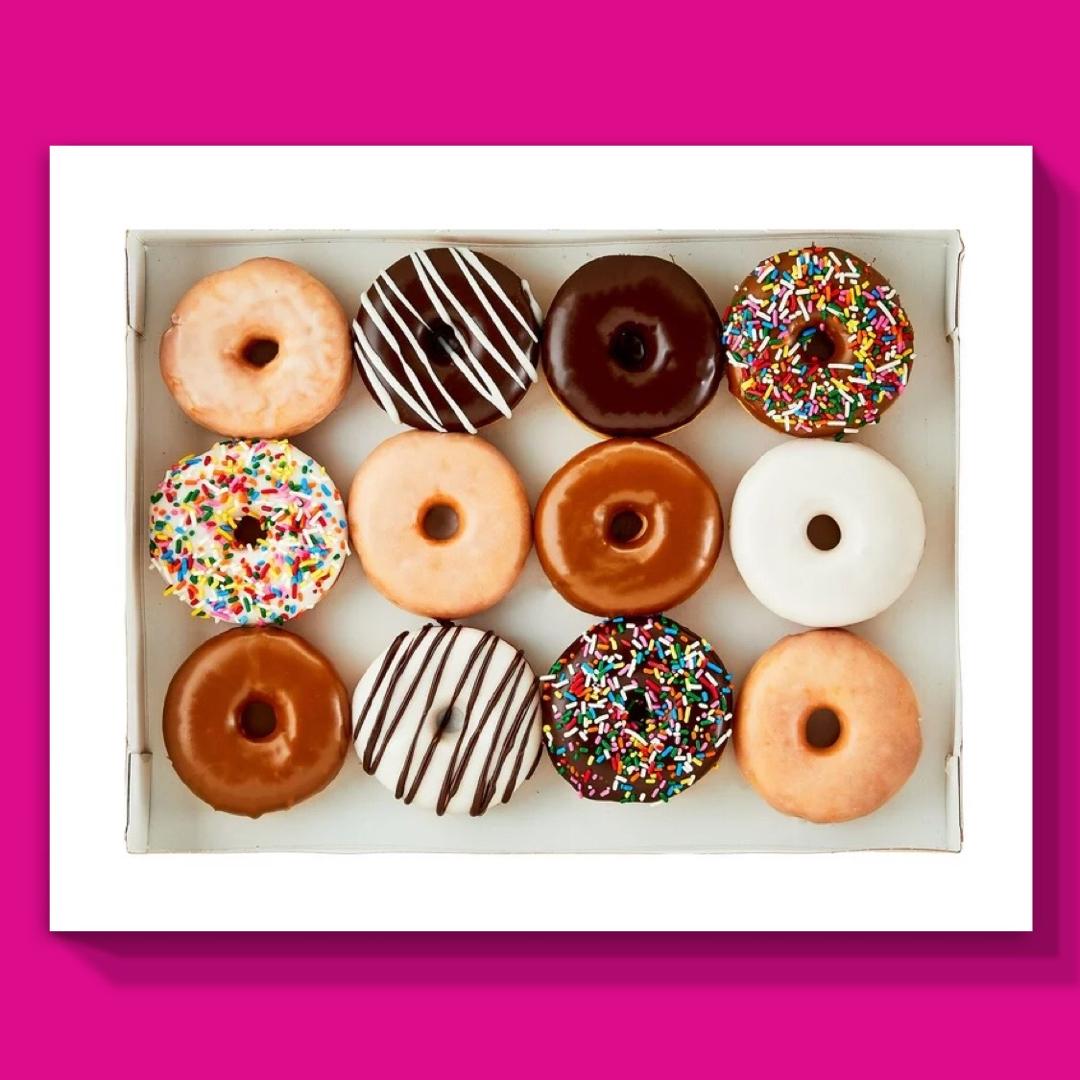 Box Scolaire 12 Mini Donuts Donuts Café Lomé