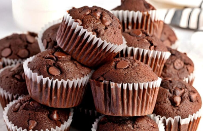 Box 12 Muffins Choco Chips Donuts Café Lomé