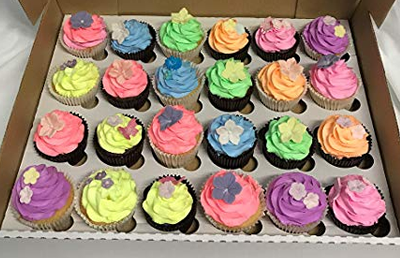 Box 24 Cupcakes Gourmands Donuts Café Lomé